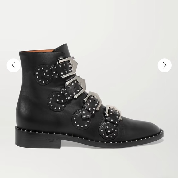 Givenchy NEW Studded ankle leather Boots Italy - Picture 7 of 8